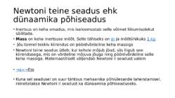 Mehaanika ll #10