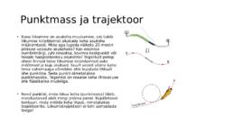 Sissejuhatus füüsikasse-Kulgliikumise kinemaatika #106