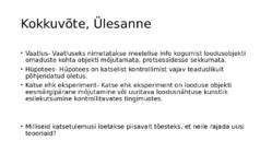 Sissejuhatus füüsikasse-Kulgliikumise kinemaatika #29