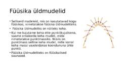 Sissejuhatus füüsikasse-Kulgliikumise kinemaatika #61