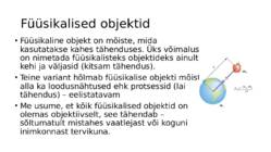 Sissejuhatus füüsikasse-Kulgliikumise kinemaatika #62