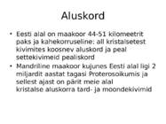 Eesti geoloogiline ehitus #4