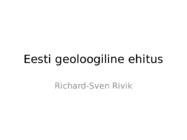 Eesti geoloogiline ehitus