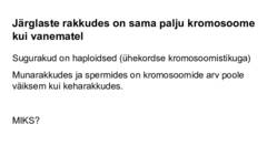 DNA-geenid ja kromosoomid #15