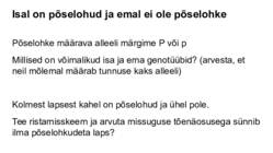 DNA-geenid ja kromosoomid #23