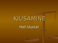 Kiusamine