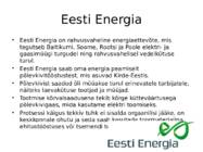 Eesti Energiamajandus #3
