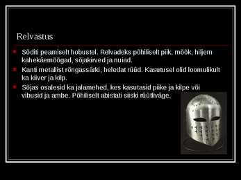Aadli elulaad ja rüütlikultuur presentation #2