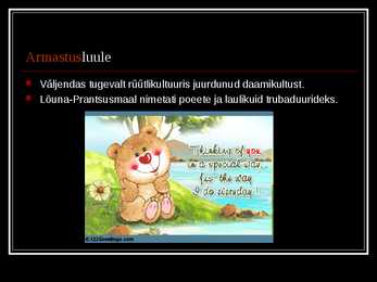 Aadli elulaad ja rüütlikultuur presentation #12