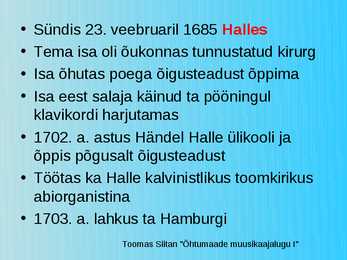 Georg Friedrich Handel #2