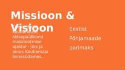 Kaubamaja kommunikatsioonistrateegia #4