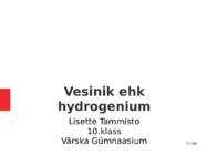 Mittemetall-Vesinik