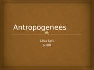 Antropogenees