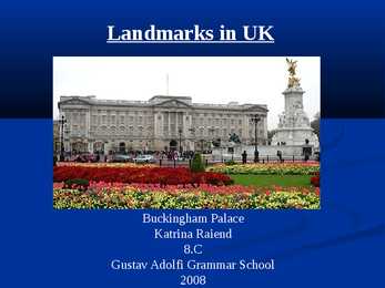 Presentatsioon Buckinghami palace ist