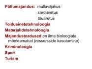 Miks on kooli kohustuslikus-õppekavas bioloogia #2
