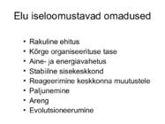 Miks on kooli kohustuslikus-õppekavas bioloogia #44
