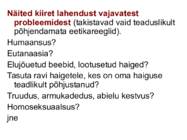 Miks on kooli kohustuslikus-õppekavas bioloogia #7