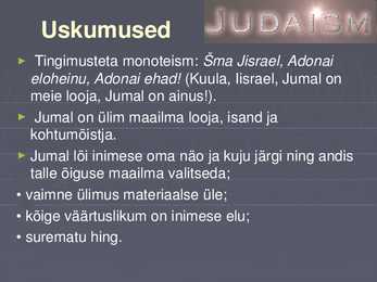 Judaism #7