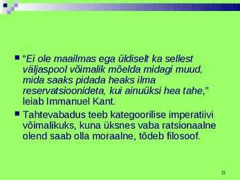 Immanuel Kant #21