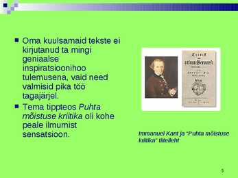 Immanuel Kant #5