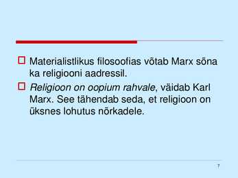 Karl Marx #7