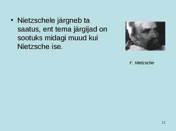 Friedrich Nietzsche #11