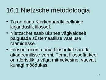 Friedrich Nietzsche #12