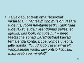 Friedrich Nietzsche #16