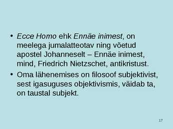 Friedrich Nietzsche #17