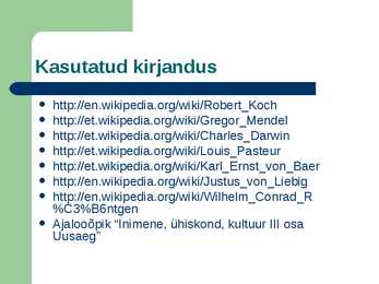 Meditsiin ja bioloogia 19-sajandil #6