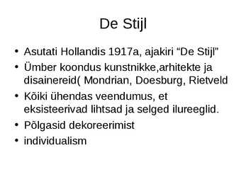 Funktsionalism ja konstruktivism 1920 #12