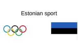 Estonian Sport
