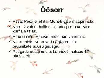 Lindude sigimine #8