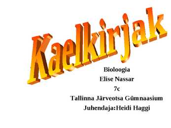 Kaelkirjak