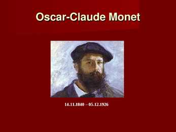 Claude Monét