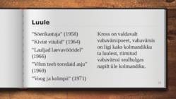 JAAN KROSS - presentatsioon #13