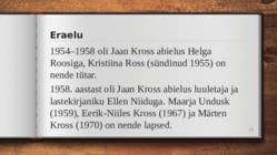JAAN KROSS - presentatsioon #15