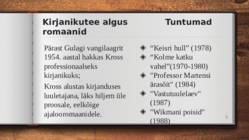 JAAN KROSS - presentatsioon #5