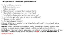 3-Hulgateooria valemid - põhjalik konspekt #2