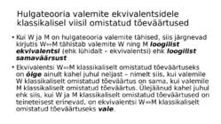 3-Hulgateooria valemid - põhjalik konspekt #12