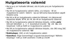 3-Hulgateooria valemid - põhjalik konspekt #3