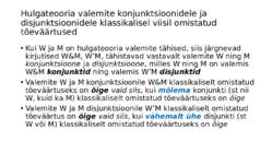 3-Hulgateooria valemid - põhjalik konspekt #10