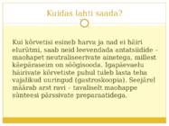 Kõrvetised esitlus #5