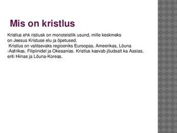 Kristlus #2