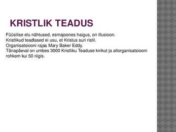Kristlus #9