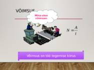 Töö-võimsus ja energia #9