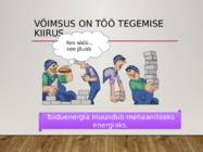 Töö-võimsus ja energia #10