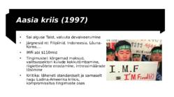 Majanduspoliitika teostamine rahvusvahelisel tasandil Rahvusvahelise Valuutafondi IMFi-kaudu #12