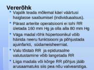 Operatsiooni järgne haige jälgimine veresoontekirurgias #21