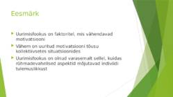 Tööefektiivsuse suurenemine grupivälise liikmega-sotsiaalsete kategooriate mitmekesisuse mõju motivatsiooni tõusule #4